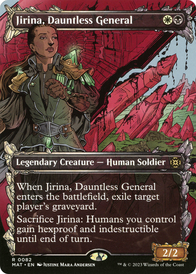 Jirina, Dauntless General (Showcase) [March of the Machine: The Aftermath] | L.A. Mood Comics and Games