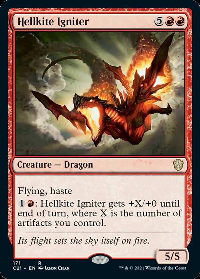 Hellkite Igniter [Commander 2021] | L.A. Mood Comics and Games