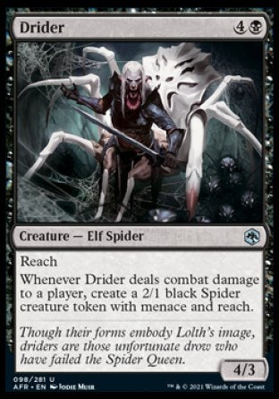 Drider [Dungeons & Dragons: Adventures in the Forgotten Realms] | L.A. Mood Comics and Games