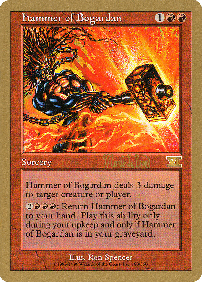 Hammer of Bogardan (Mark Le Pine) [World Championship Decks 1999] | L.A. Mood Comics and Games
