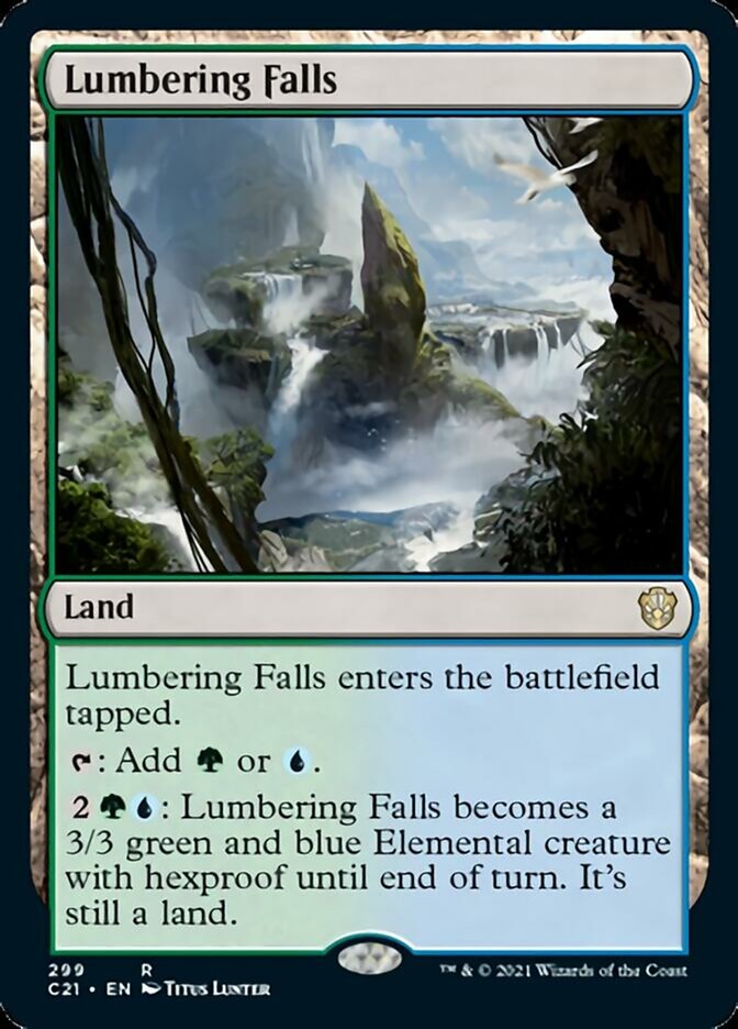 Lumbering Falls [Commander 2021] | L.A. Mood Comics and Games