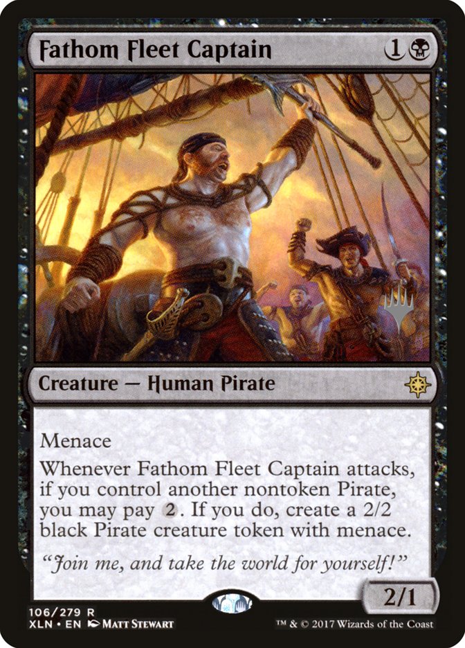 Fathom Fleet Captain (Promo Pack) [Ixalan Promos] | L.A. Mood Comics and Games