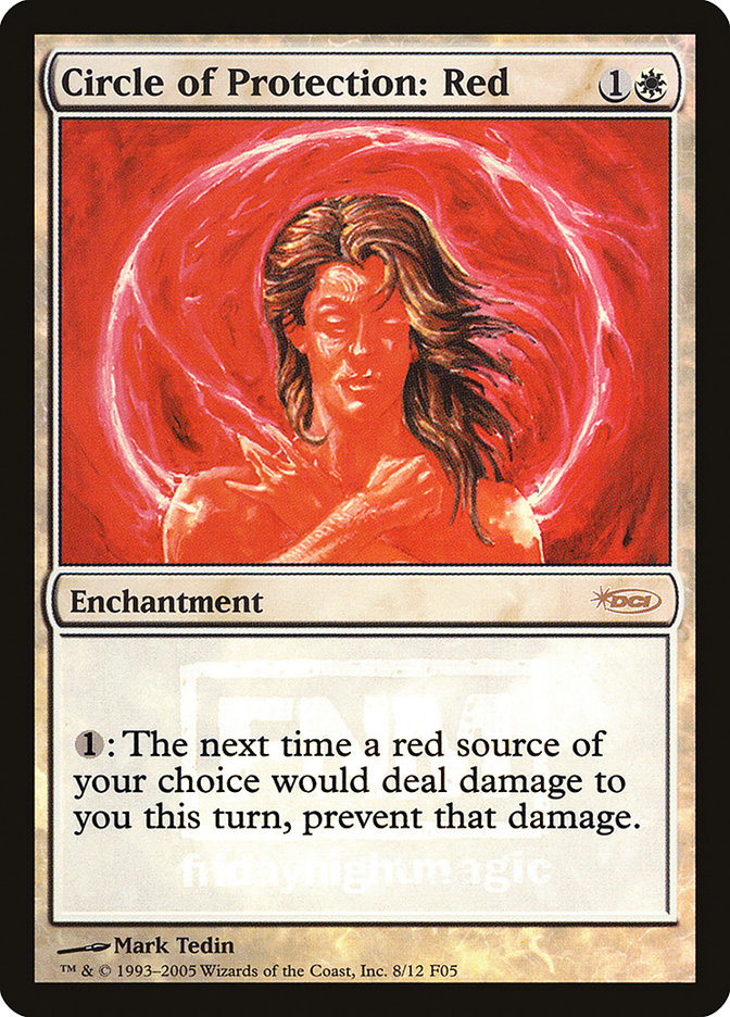 Circle of Protection: Red [Friday Night Magic 2005] | L.A. Mood Comics and Games