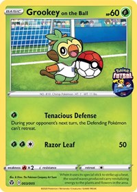 Grookey on the Ball (003/005) [Miscellaneous Cards] | L.A. Mood Comics and Games