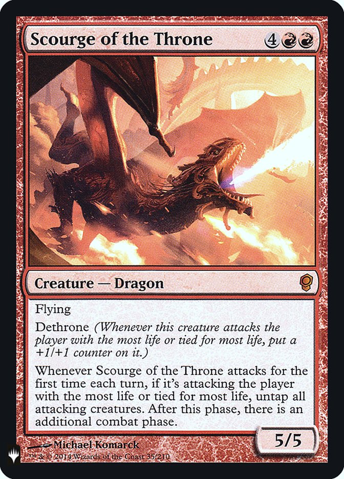 Scourge of the Throne [Mystery Booster] | L.A. Mood Comics and Games