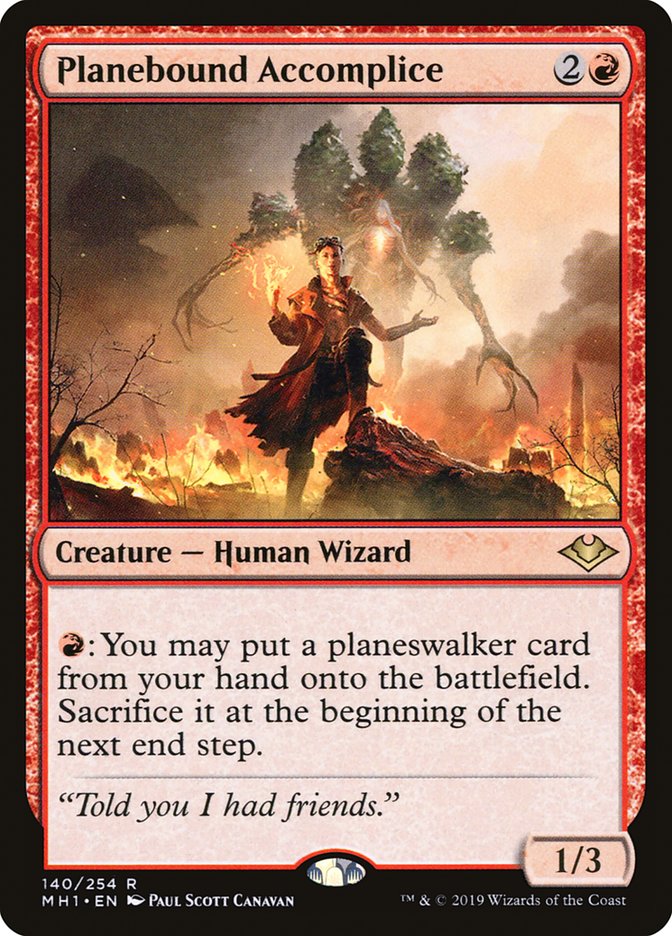Planebound Accomplice [Modern Horizons] | L.A. Mood Comics and Games