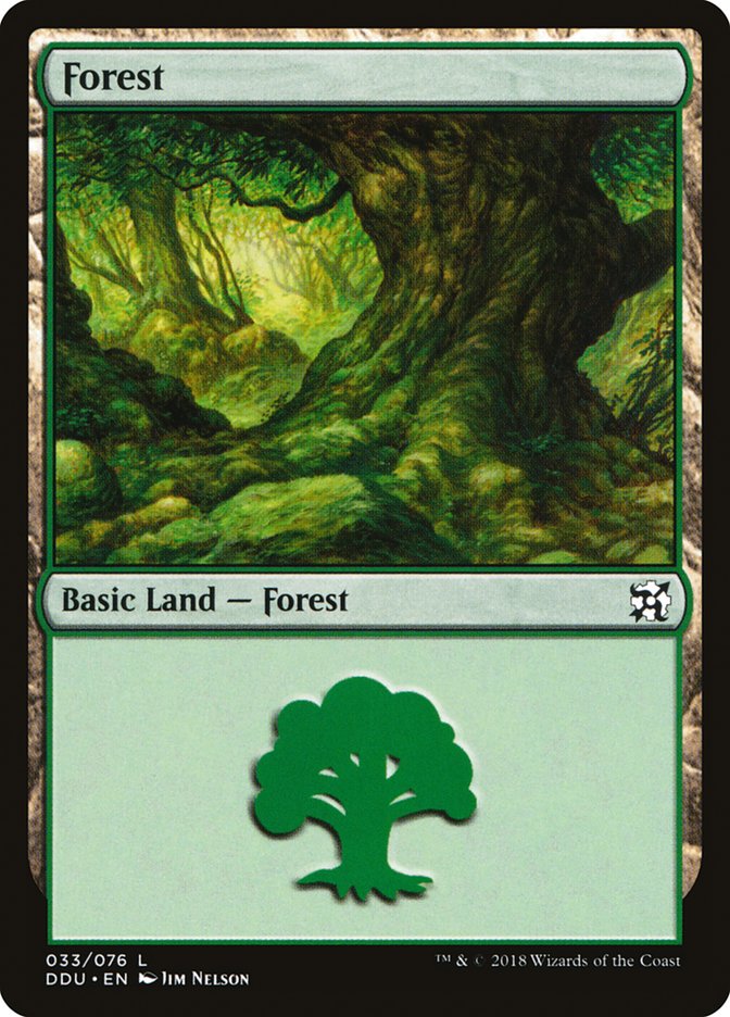 Forest (33) [Duel Decks: Elves vs. Inventors] | L.A. Mood Comics and Games