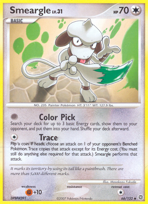 Smeargle (66/132) [Diamond & Pearl: Secret Wonders] | L.A. Mood Comics and Games