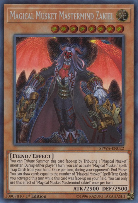 Magical Musket Mastermind Zakiel [SPWA-EN022] Secret Rare | L.A. Mood Comics and Games