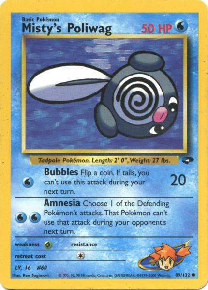 Misty's Poliwag (89/132) [Gym Challenge Unlimited] | L.A. Mood Comics and Games