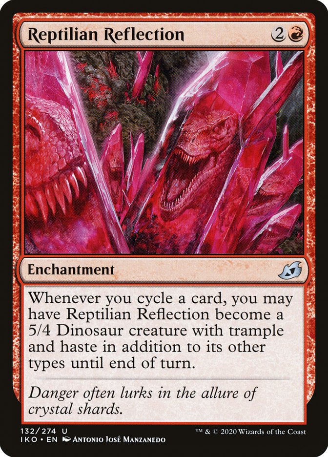 Reptilian Reflection [Ikoria: Lair of Behemoths] | L.A. Mood Comics and Games