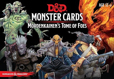 DND MONSTER CARDS: MORDENKAINEN’S TOME OF FOES | L.A. Mood Comics and Games