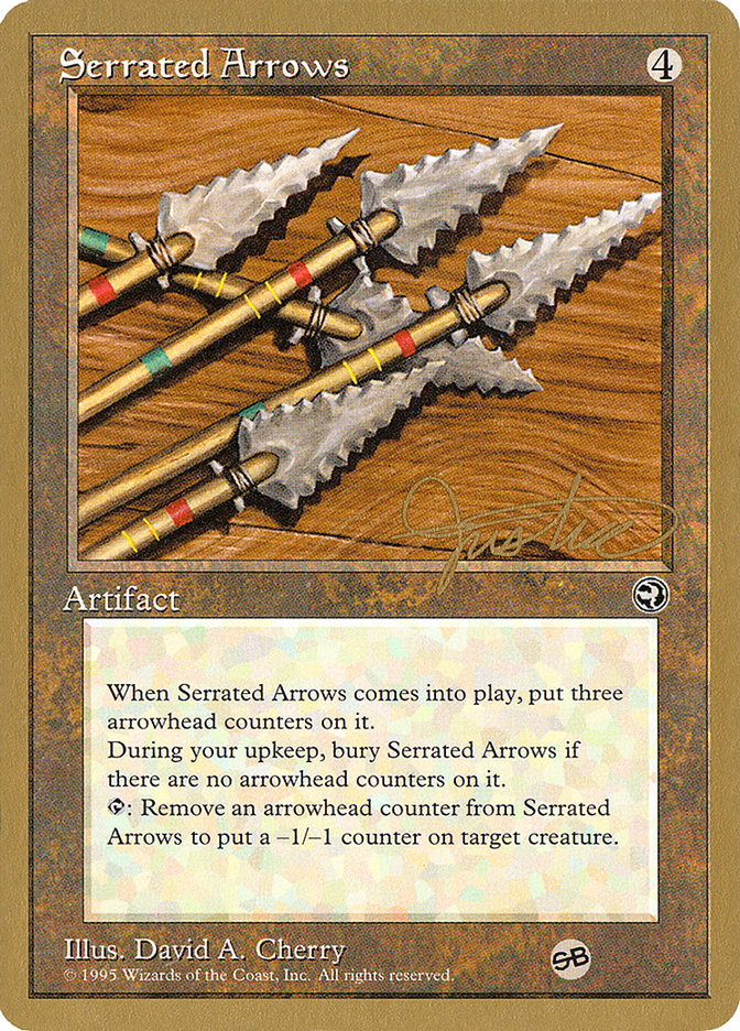 Serrated Arrows (Mark Justice) (SB) [Pro Tour Collector Set] | L.A. Mood Comics and Games