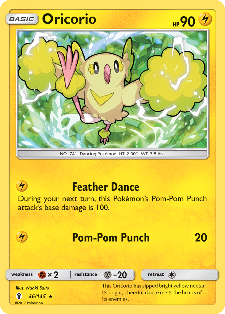 Oricorio (46/145) [Sun & Moon: Guardians Rising] | L.A. Mood Comics and Games
