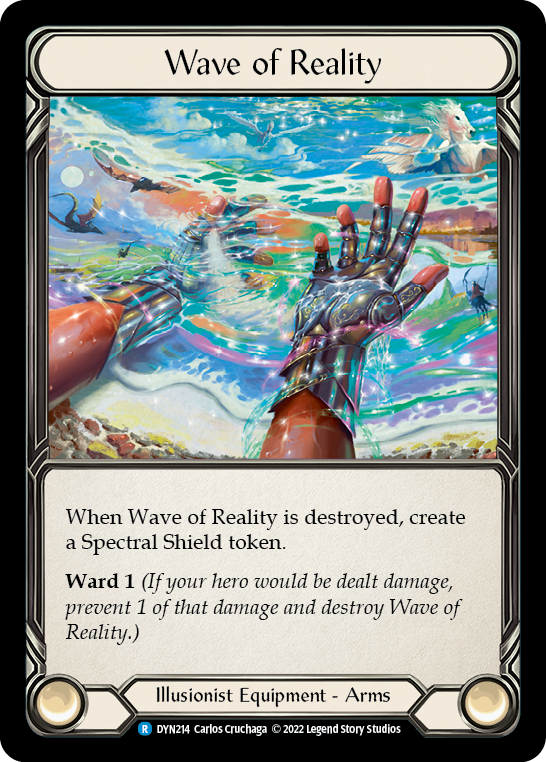 Wave of Reality [DYN214] (Dynasty)  Rainbow Foil | L.A. Mood Comics and Games