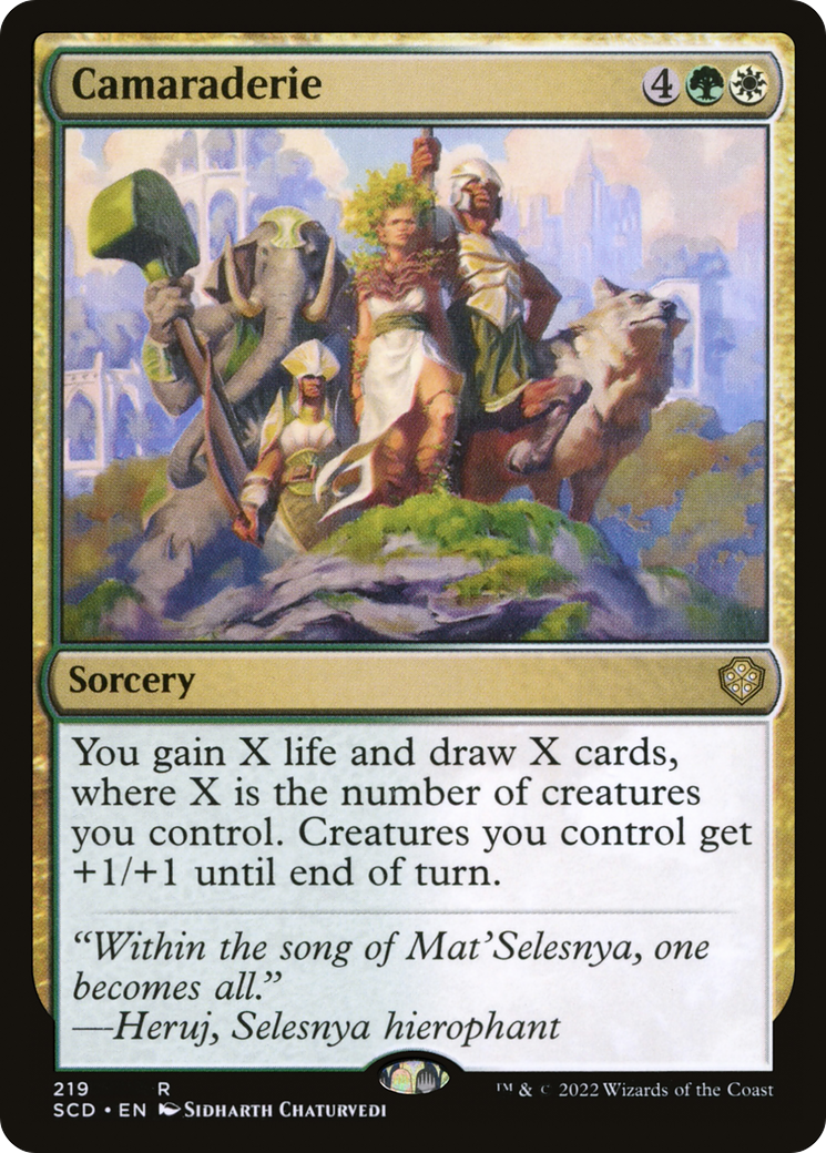 Camaraderie [Starter Commander Decks] | L.A. Mood Comics and Games