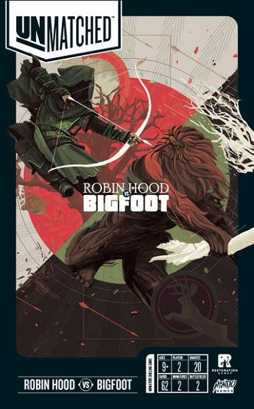 UNMATCHED ROBIN HOOD VS BIGFOOT | L.A. Mood Comics and Games