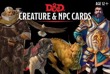 DND CREATURE AND NPC CARDS | L.A. Mood Comics and Games