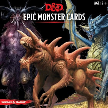DND EPIC MONSTER CARDS | L.A. Mood Comics and Games