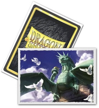 DRAGON SHIELD SLEEVES MATTE DRAGON OF LIBERTY 100C | L.A. Mood Comics and Games