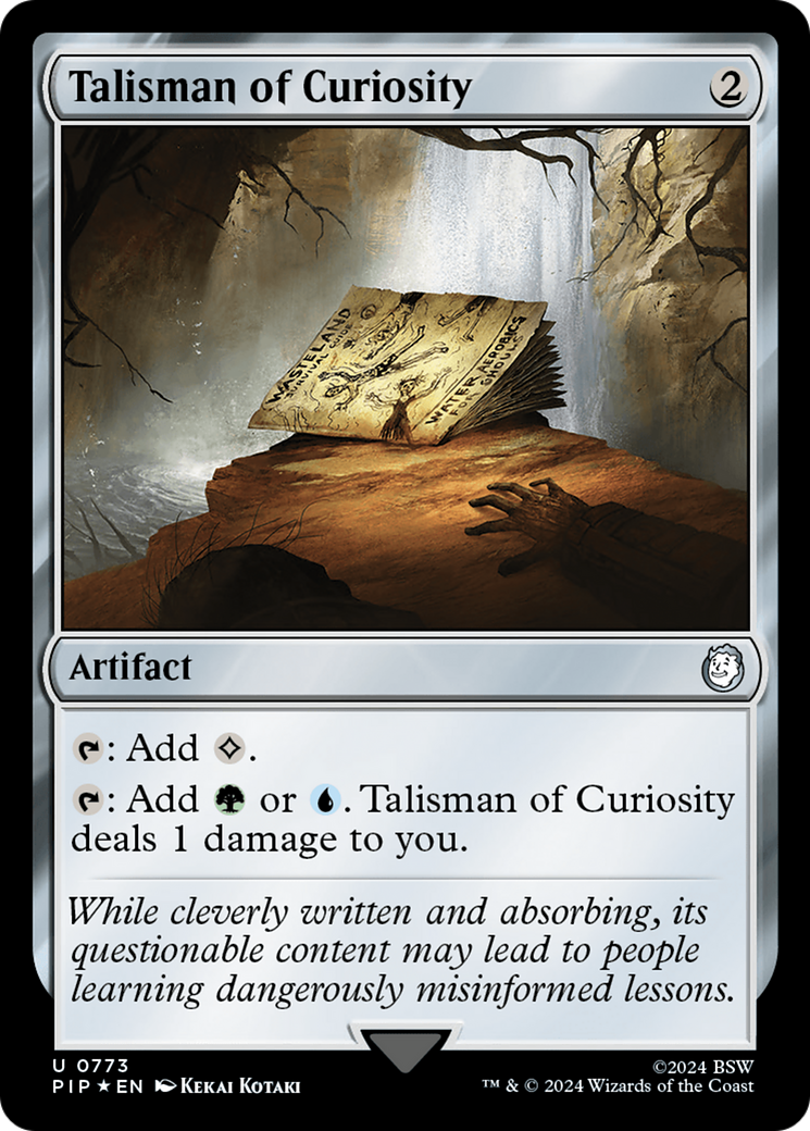 Talisman of Curiosity (Surge Foil) [Fallout] | L.A. Mood Comics and Games