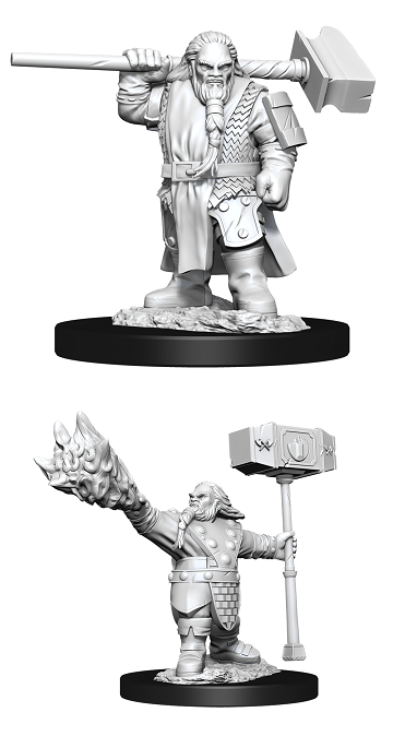 DND UNPAINTED MINIS WV11 MALE DWARF CLERIC | L.A. Mood Comics and Games