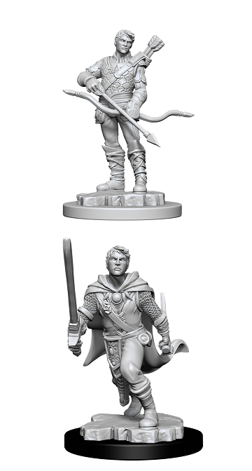 DND UNPAINTED MINIS WV11 MALE HUMAN RANGER | L.A. Mood Comics and Games