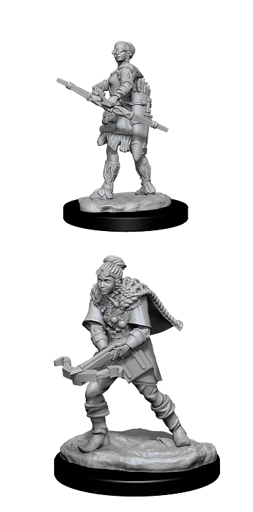 DND UNPAINTED MINIS WV11 FEMALE HUMAN RANGER | L.A. Mood Comics and Games