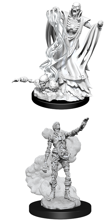 DND UNPAINTED MINIS WV11 LICH AND MUMMY LORD | L.A. Mood Comics and Games