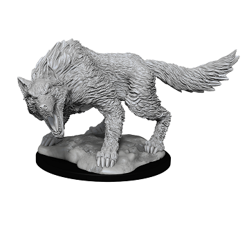 DND UNPAINTED MINIS WV11 WINTER WOLF | L.A. Mood Comics and Games