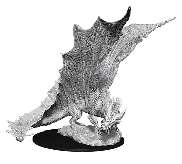 DND UNPAINTED MINIS WV11 YOUNG GOLD DRAGON | L.A. Mood Comics and Games