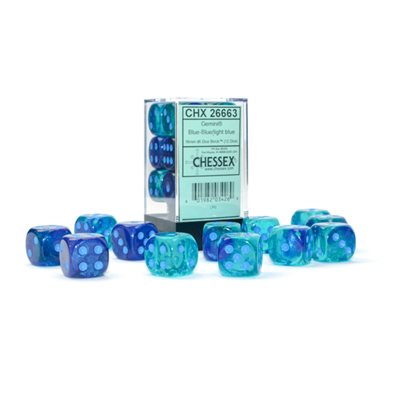 Gemini 12D6 Blue-Blue w/ Light Blue | L.A. Mood Comics and Games