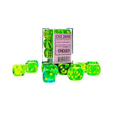 Gemini 12D6 Green-Teal w/ Yellow | L.A. Mood Comics and Games