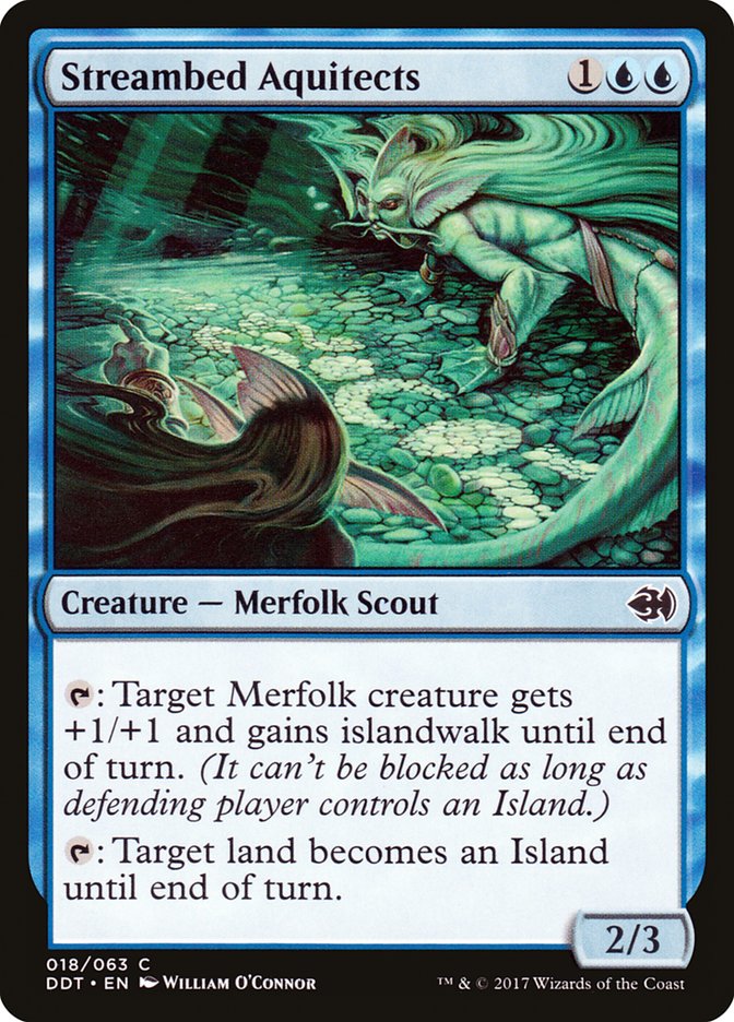 Streambed Aquitects [Duel Decks: Merfolk vs. Goblins] | L.A. Mood Comics and Games