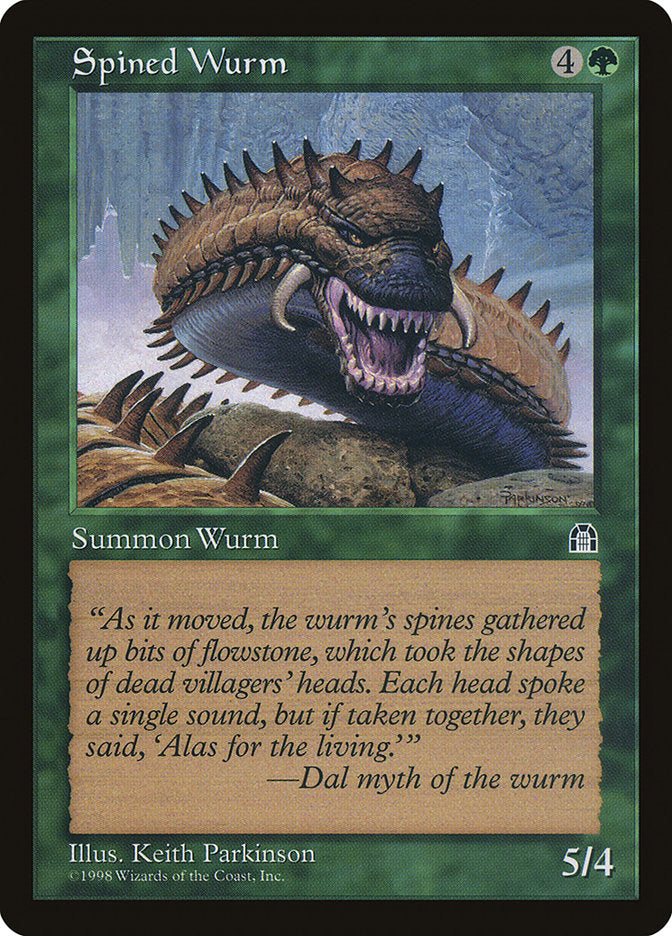 Spined Wurm [Stronghold] | L.A. Mood Comics and Games
