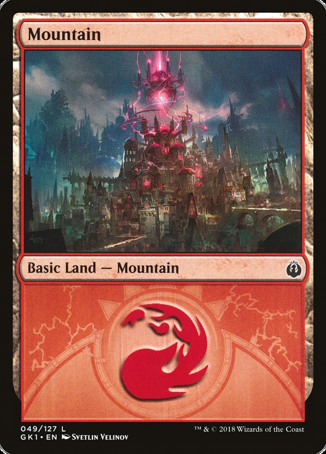 Mountain (49) [Guilds of Ravnica Guild Kit] | L.A. Mood Comics and Games