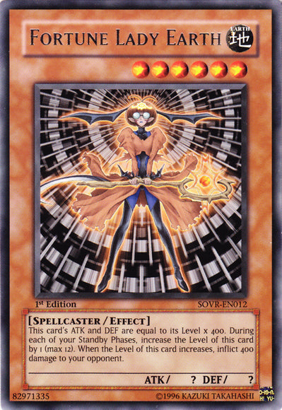 Fortune Lady Earth [SOVR-EN012] Rare | L.A. Mood Comics and Games