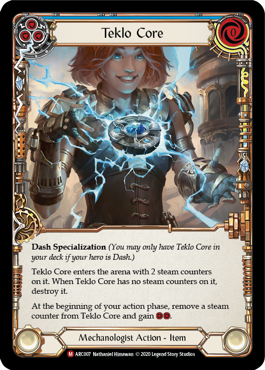 Teklo Core [U-ARC007] (Arcane Rising Unlimited)  Unlimited Rainbow Foil | L.A. Mood Comics and Games