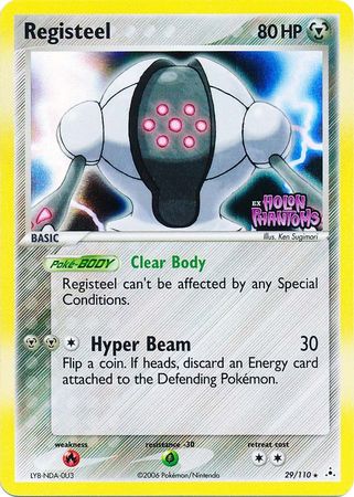 Registeel (29/110) (Stamped) [EX: Holon Phantoms] | L.A. Mood Comics and Games