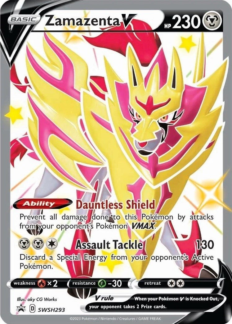 Zamazenta V (SWSH293) [Sword & Shield: Black Star Promos] | L.A. Mood Comics and Games