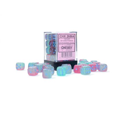 Gemini 36D6 Gel Green-Pink w/ Blue | L.A. Mood Comics and Games