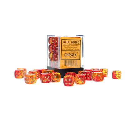 Gemini 36D6 Red-Yellow w/Gold | L.A. Mood Comics and Games