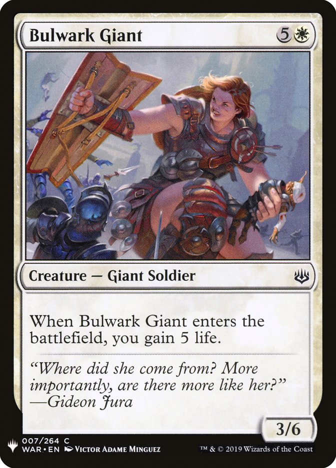 Bulwark Giant [Mystery Booster] | L.A. Mood Comics and Games