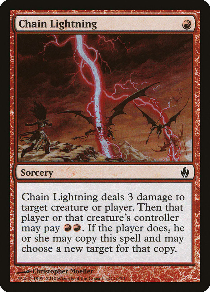 Chain Lightning [Premium Deck Series: Fire and Lightning] | L.A. Mood Comics and Games