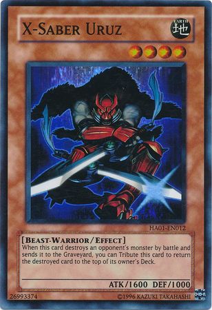 X-Saber Uruz [HA01-EN012] Super Rare | L.A. Mood Comics and Games