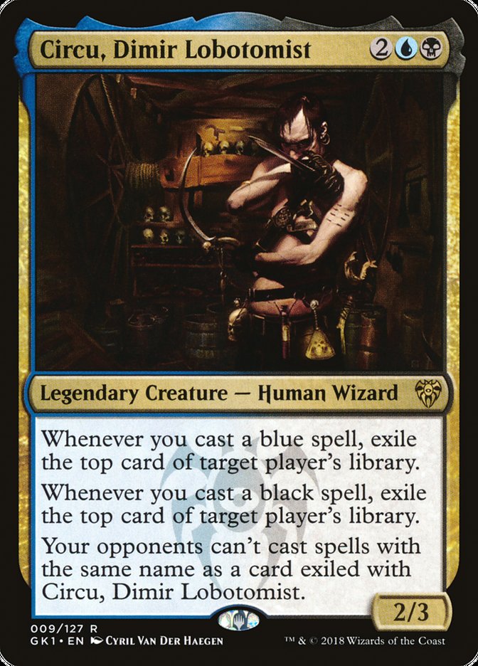 Circu, Dimir Lobotomist [Guilds of Ravnica Guild Kit] | L.A. Mood Comics and Games