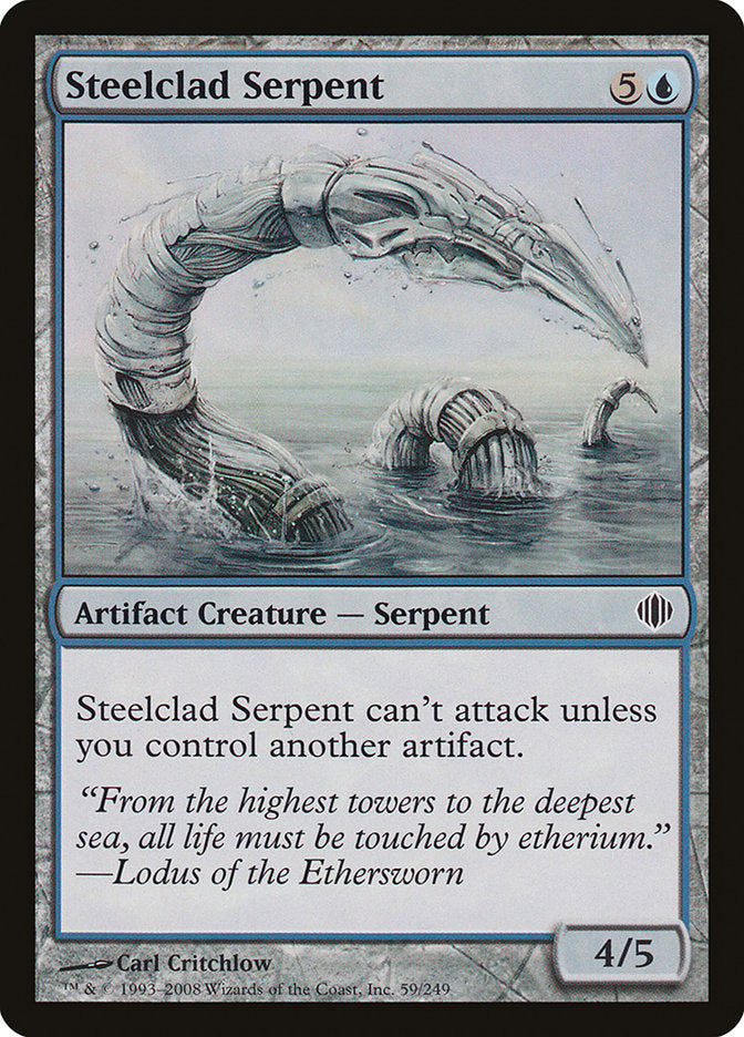 Steelclad Serpent [Shards of Alara] | L.A. Mood Comics and Games