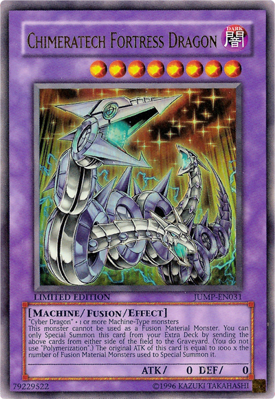 Chimeratech Fortress Dragon [JUMP-EN031] Ultra Rare | L.A. Mood Comics and Games