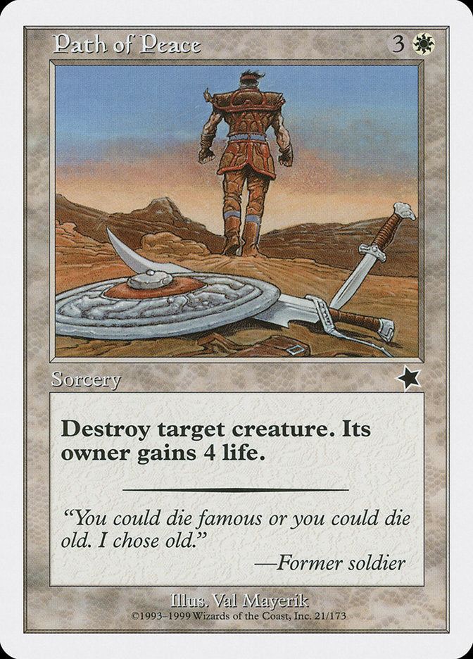 Path of Peace [Starter 1999] | L.A. Mood Comics and Games