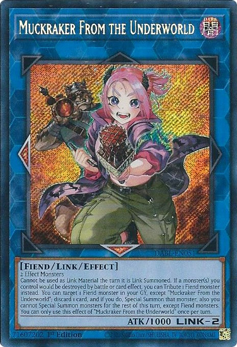 Muckraker From the Underworld [DABL-EN051] Secret Rare | L.A. Mood Comics and Games